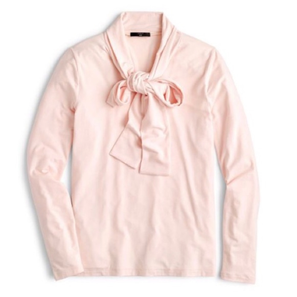 Jcrew 365 Stretch Tie Neck Blouse | Sz M
